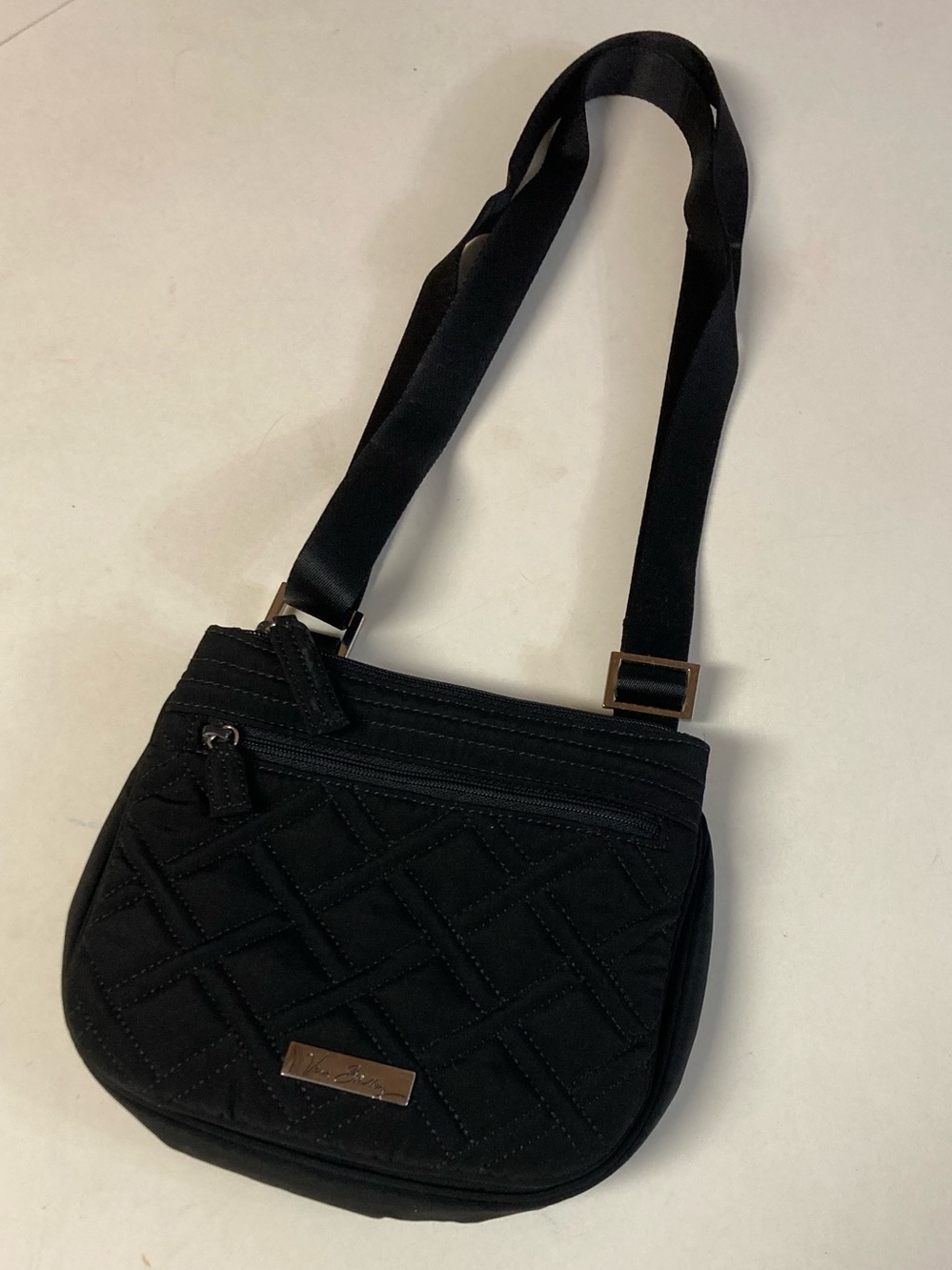 Vera Bradley Quilted Black Crossbody